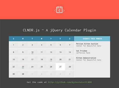 Integrating PG-Calendar jQuery with Other Plugins