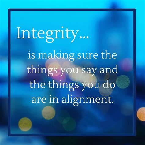 Integrity and Character