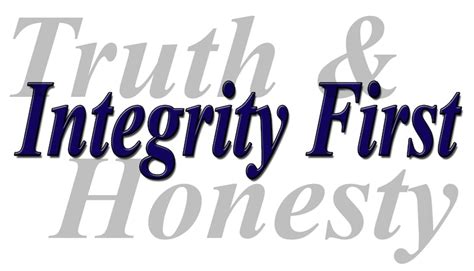 Integrity First