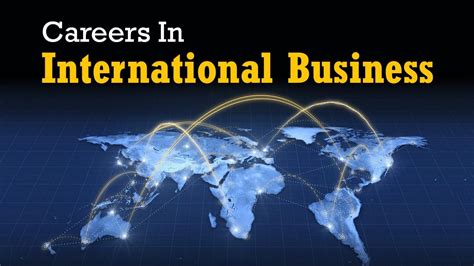 International Business Careers