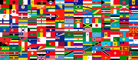 International flags