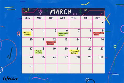 Internet Calendar