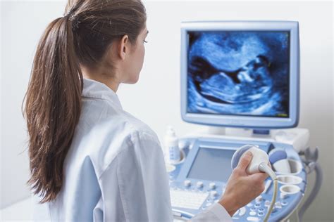 Ultrasound Technicians interacting with patients