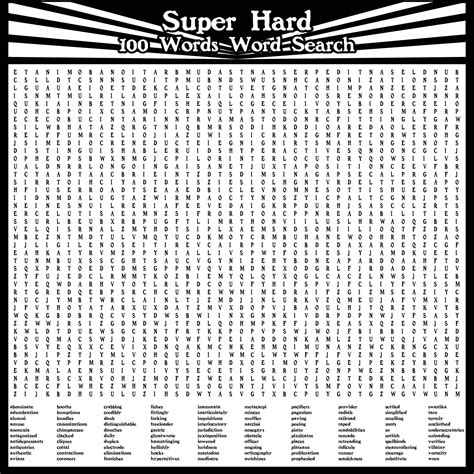 Introduction to Hard Word Puzzles