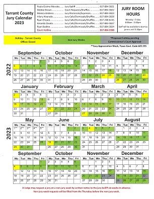 Introduction to Jury Calendar Management