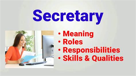 Introduction to Secretarial Roles