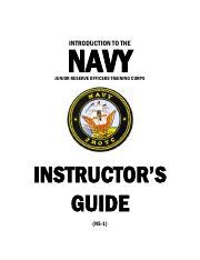 Introduction to the Navy