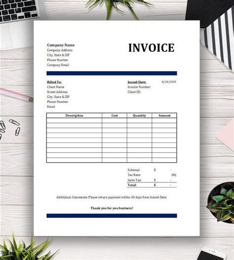 Invoice Template Best Practices