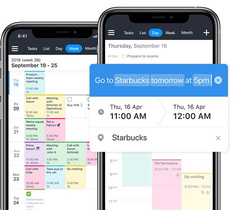 iPhone Calendar App