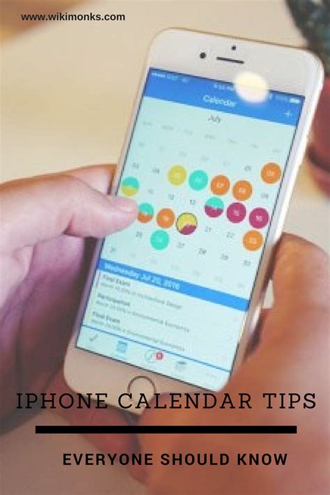 iPhone Calendar Tips