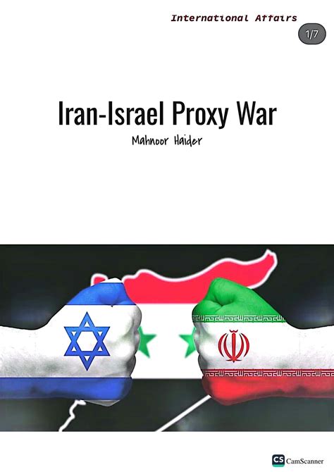 Iran-Israel Proxy Wars