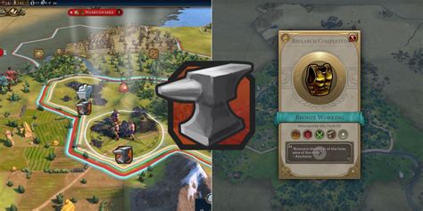 Iron Working Technology in Civ 6