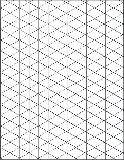 Isometric graph paper