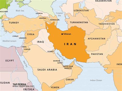 Israel and Iran Border