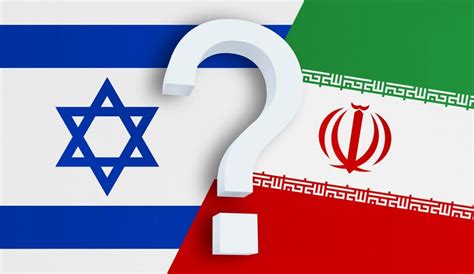 An image of Israel and Iran relations