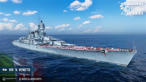 Italian Battleship Vittorio Veneto profile