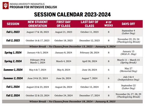 IU Bloomington Calendar Tips