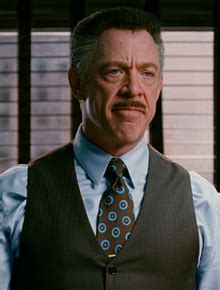 J. Jonah Jameson at a press conference