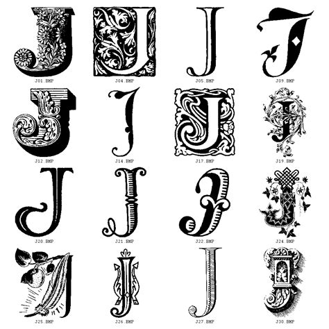 J letter history