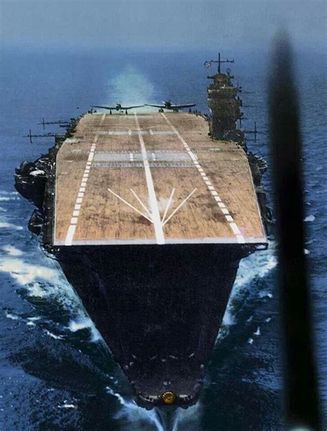 Aircraft Carrier Aerial View