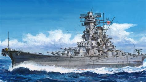 Japanese Battleship Musashi