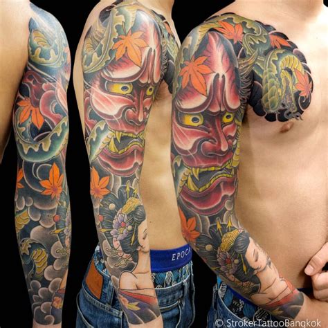 Japanese full sleeve tattoos