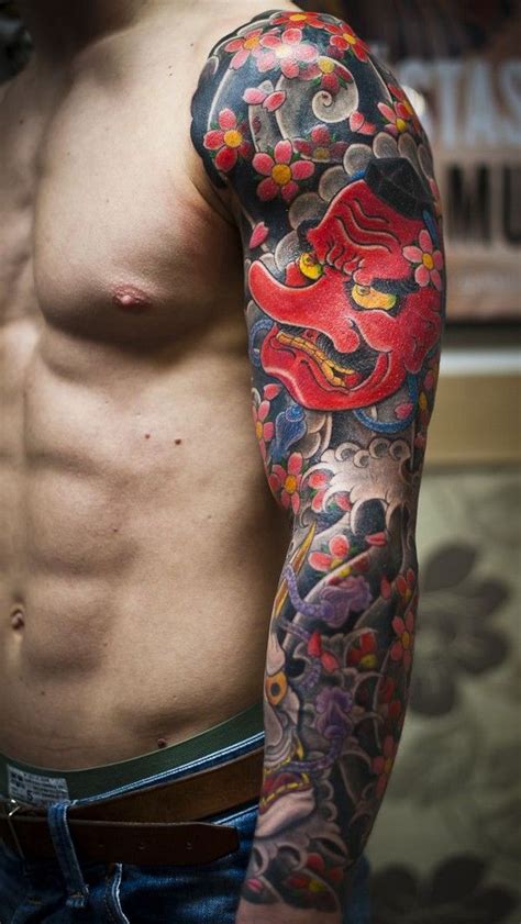 Japanese Male Sleeve Tattoos