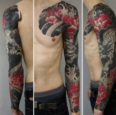 Japanese sleeve tattoo design