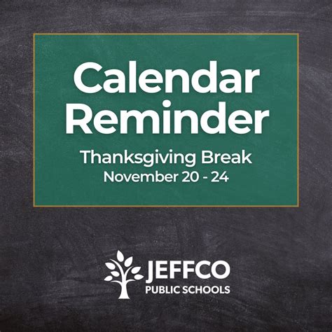 Jeffco Schools Calendar Image 1