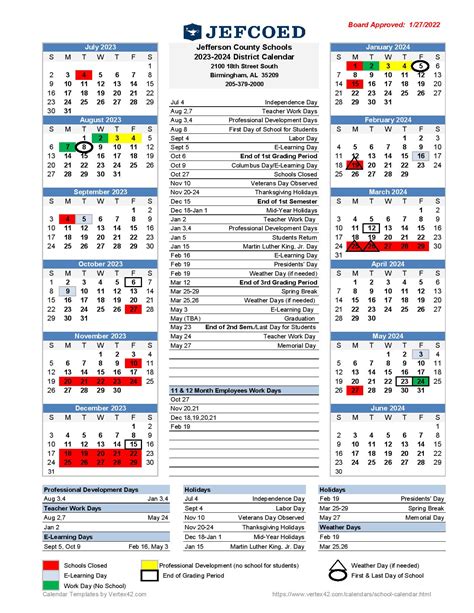 Jeffco Schools Calendar Image 6