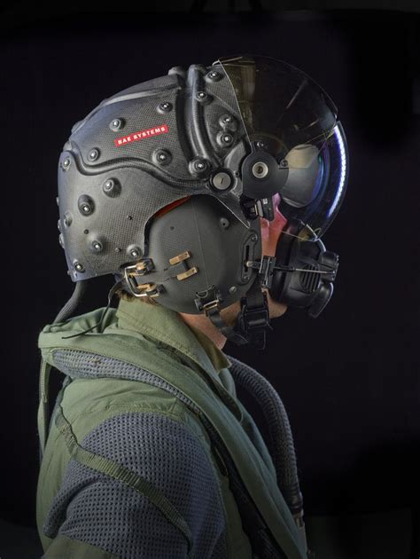 Jet Fighter Pilot Helmet Design