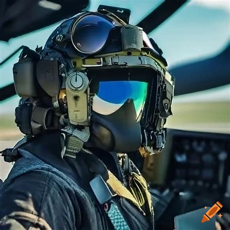 Jet Fighter Pilot Helmet Visor