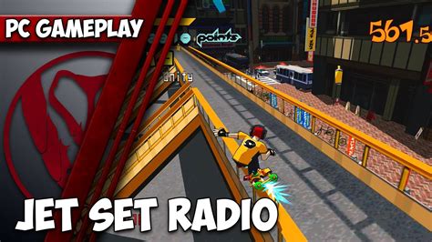 Jet Set Radio Gameplay Screenshot