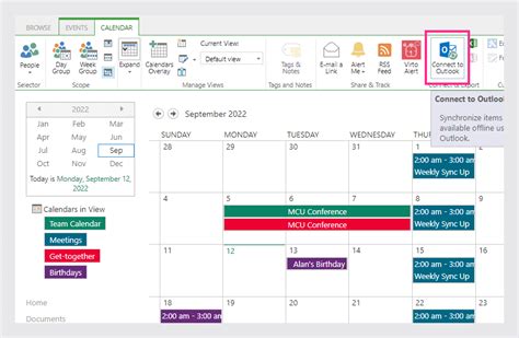 JMU Calendar Syncing