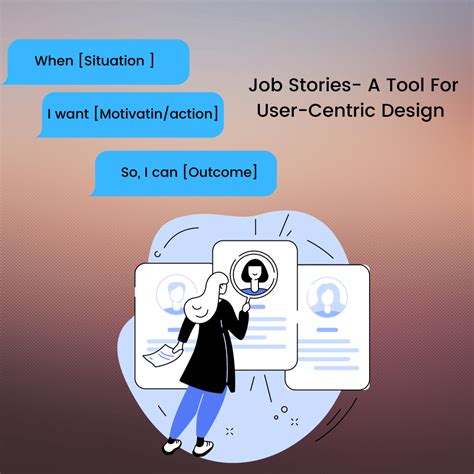 Job candidate preparing their story