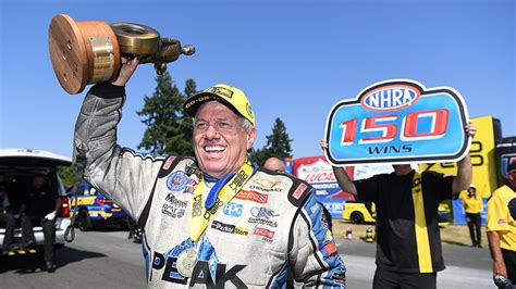 John Force in the pits