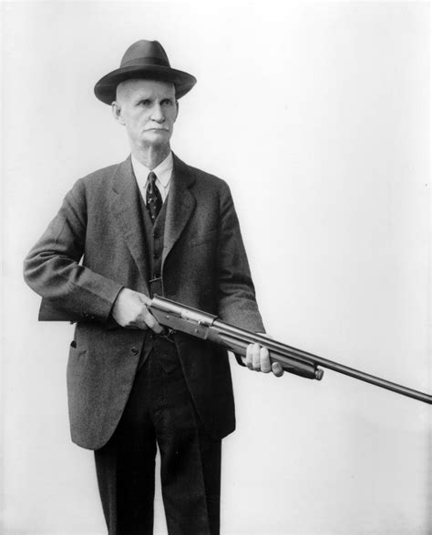 John Moses Browning, the father of the 1911 pistol