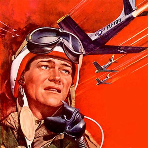 John Wayne in his Air Force Uniform