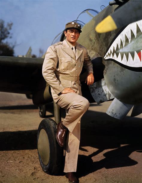 John Wayne with the Flying Tigers