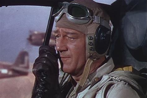 John Wayne as a young pilot