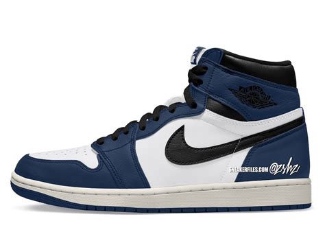 Jordan 1 Navy Shoe