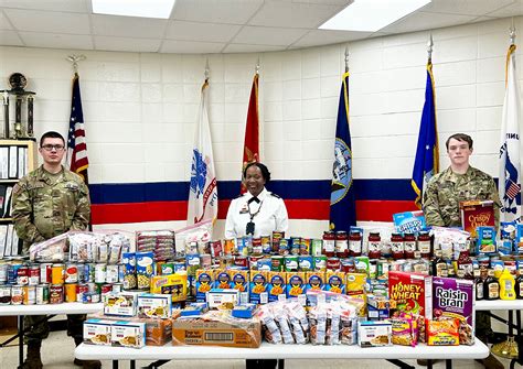 JROTC Cadets Participating in Community Service