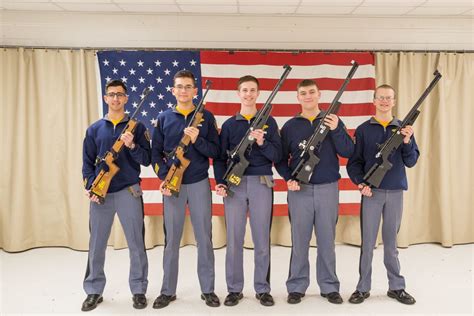 JROTC rifle team