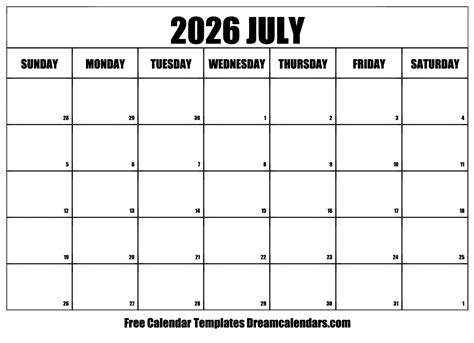 July 2026 Cultural Observances