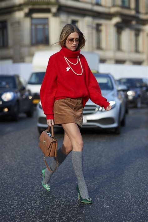 Jumper and Skirt Combo