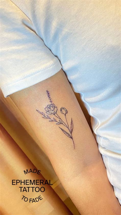 June birth flower tattoo inspiration