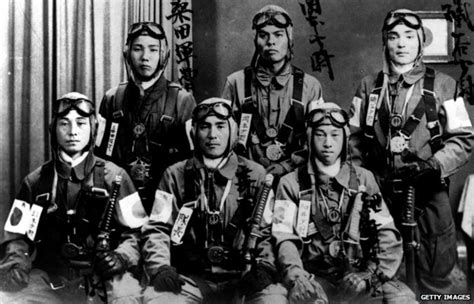 Kamikaze pilots' last rites