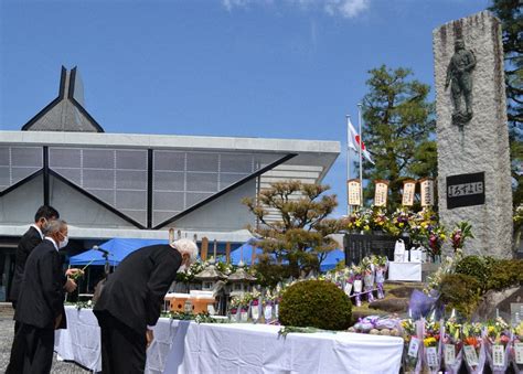 A memorial to the kamikaze pilots