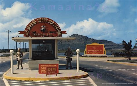 Kaneohe Bay Marine Base engineers