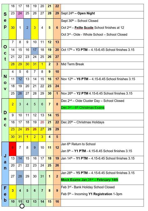 Benefits of Using the KCS Calendar